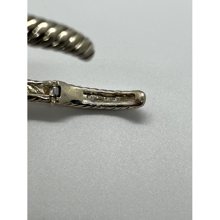 925 STERLING SILVER TOPAZ HINGE BRACELET