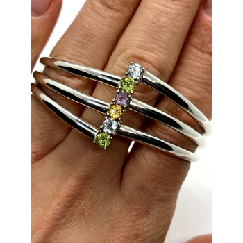 925 STERLING SILVER SPINEL BRACELET