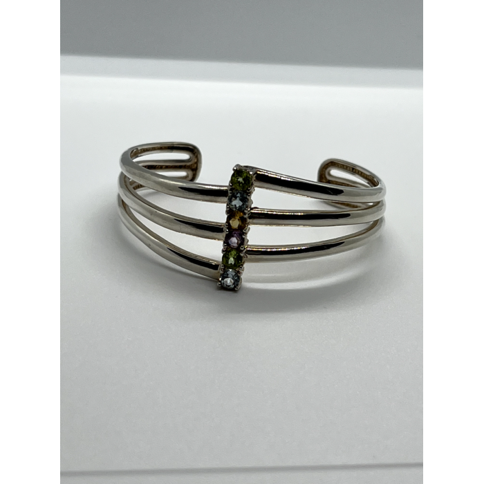 925 STERLING SILVER SPINEL BRACELET