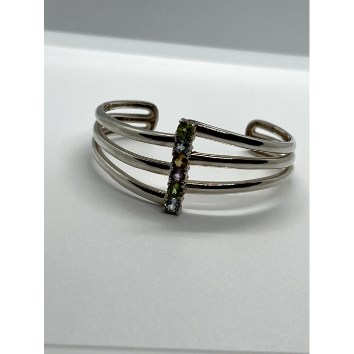 925 STERLING SILVER SPINEL BRACELET