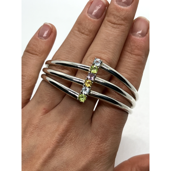 925 STERLING SILVER SPINEL BRACELET