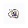 925 Sterling Silver Amethyst & Beryl 
