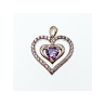 925 Sterling Silver Amethyst & Beryl 