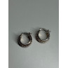 925 Sterling Silver Earrings Length 17 Mm
