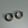 925 Sterling Silver Earrings Length 17 Mm