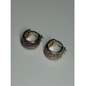 925 Sterling Silver Earrings Length 17 Mm