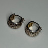 925 Sterling Silver Earrings Length 17 Mm
