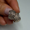 925 Sterling Silver Earrings Length 17 Mm