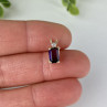 14K Yellow Gold Tourmaline & Diamond Pendant