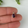 14K Yellow Gold Tourmaline & Diamond Pendant