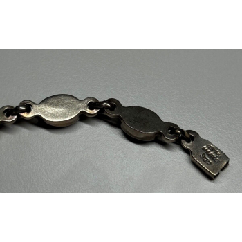 925 STERLING SILVER AGATE BRACELET