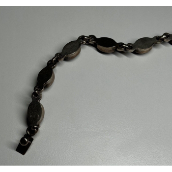 925 STERLING SILVER AGATE BRACELET