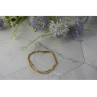 14K Yellow Gold Double Bracelet 13.7 In