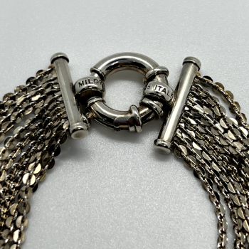 925 Sterling Silver Milor Italy Bracelet