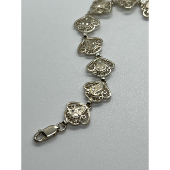 925 STERLING SILVER BRACELET 7 inch