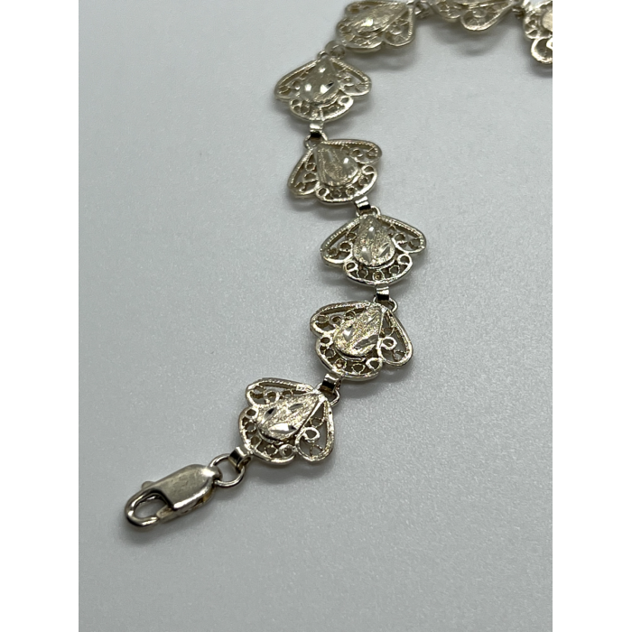 925 STERLING SILVER BRACELET 7 inch