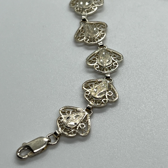 925 Sterling Silver Bracelet 7 Inch