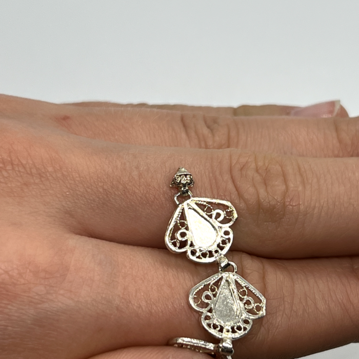 925 Sterling Silver Bracelet 7 Inch
