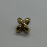 14K Yellow AND White Gold Pendant Lenght 17.3 mm