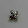 14K Yellow AND White Gold Pendant Lenght 17.3 mm