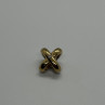 14K Yellow AND White Gold Pendant Lenght 17.3 mm