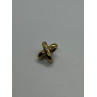 14K YELLOW AND WHITE GOLD PENDANT LENGHT 17.3 mm
