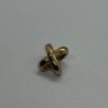 14K Yellow AND White Gold Pendant Lenght 17.3 mm