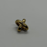 14K Yellow AND White Gold Pendant Lenght 17.3 mm