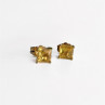 10K Yellow Gold Heliodor Earrings & Pendant