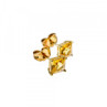 10K Yellow Gold Heliodor Earrings & Pendant
