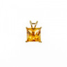 10K Yellow Gold Heliodor Earrings & Pendant