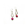 925 Sterling Silver Garnet Pyrope Earrings