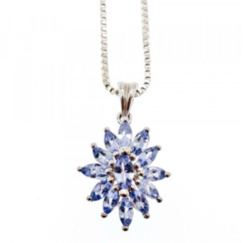 925 Sterling Silver Tanzanites 