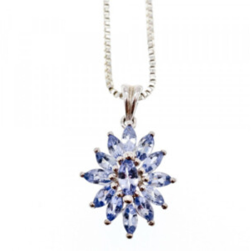925 Sterling Silver Tanzanites 