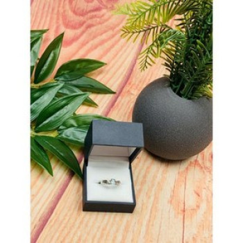 925 Sterling Silver Blue Spinel Classic Ring Size 8