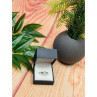 925 Sterling Silver Blue Spinel Classic Ring Size 8