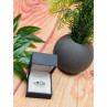 925 Sterling Silver Blue Spinel Classic Ring Size 8