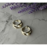 925 Sterling Silver Pearls Earrings Italy