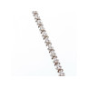 925 STERLING SILVER CZ BRACELET SIZE 8.2 IN