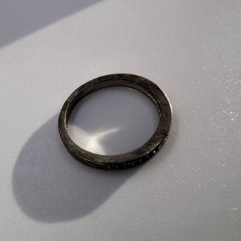 925 Sterling Silver & CZ Ring Size 7