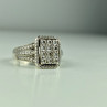 925 Sterling Silver CZ Ring Size 7