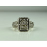 925 Sterling Silver CZ Ring Size 7