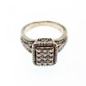 925 Sterling Silver CZ Ring Size 7