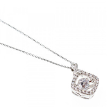 925 Sterling Silver CZ 