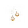 925 Sterling Silver Pearls Earrings Italy