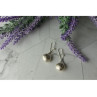 925 Sterling Silver Pearls Earrings Italy
