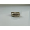 925 Sterling Silver Spinner Men's Ring Size 12