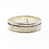 925 Sterling Silver Spinner Men'S Ring Size 12