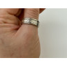 925 Sterling Silver Spinner Men's Ring Size 12