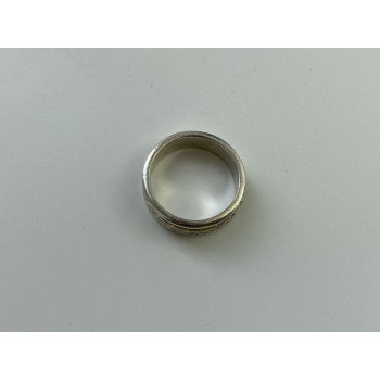 925 Sterling Silver Spinner Men's Ring Size 12